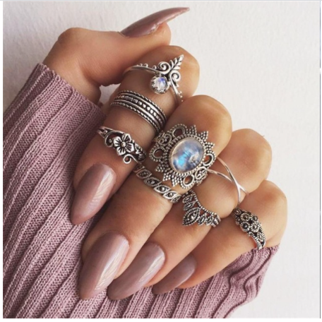 Diamond set ring jewelry