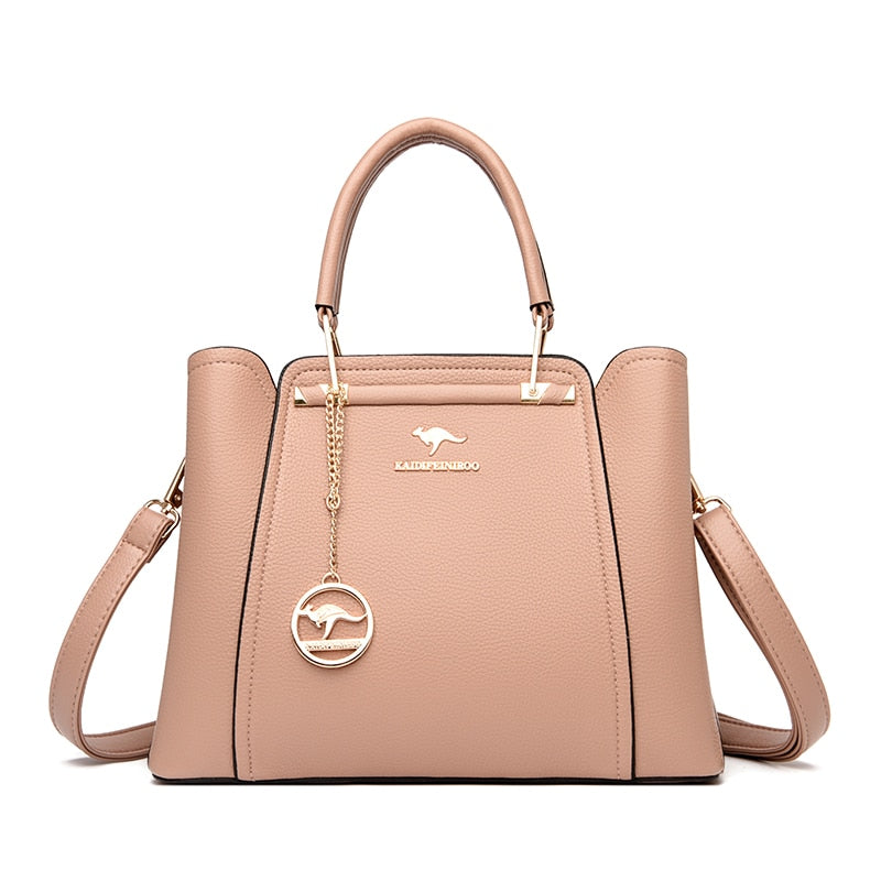 Women's Classic Leather Bag - Aussie