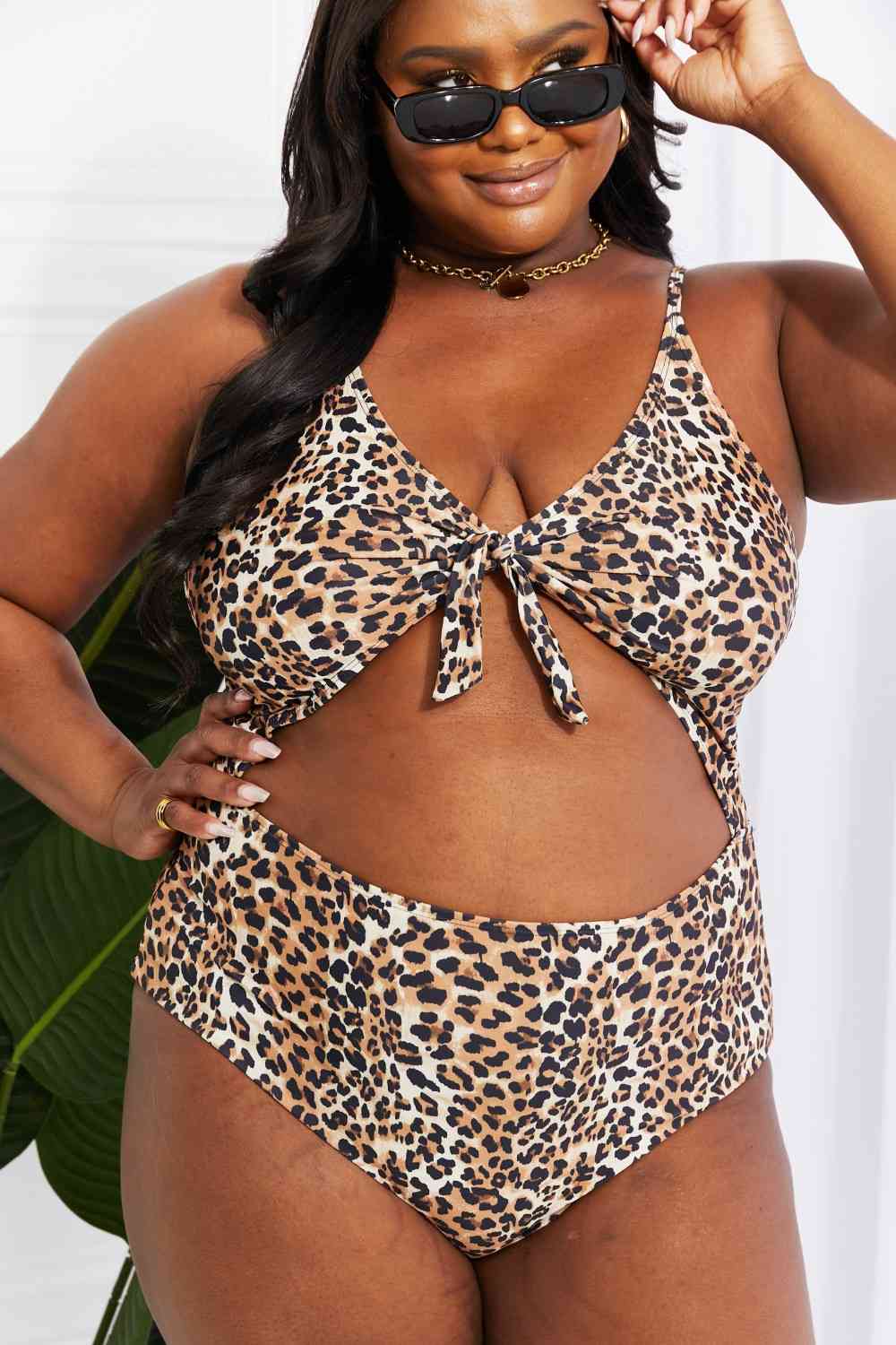 Cutout One-Piece Swimsuit